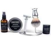 mens-gift-ideas-chrome-shaving-set