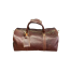 Maroon Leather Weekend Bag