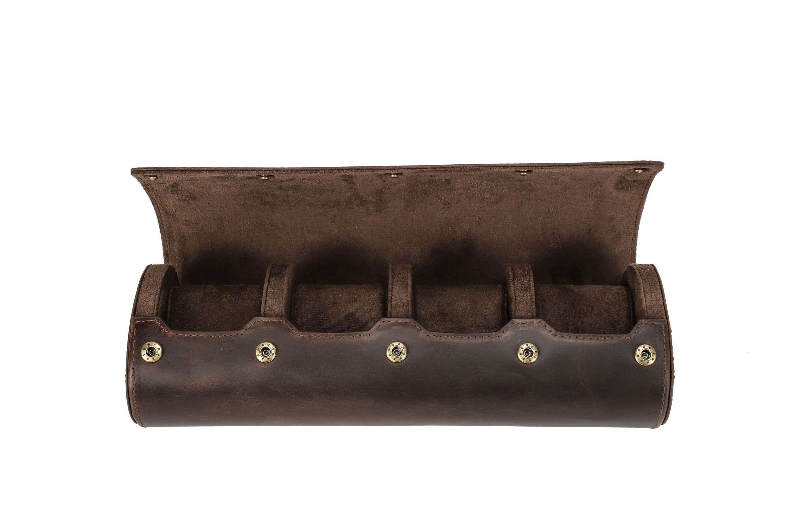 Quad Genuine Leather Watch Case - Image 2
